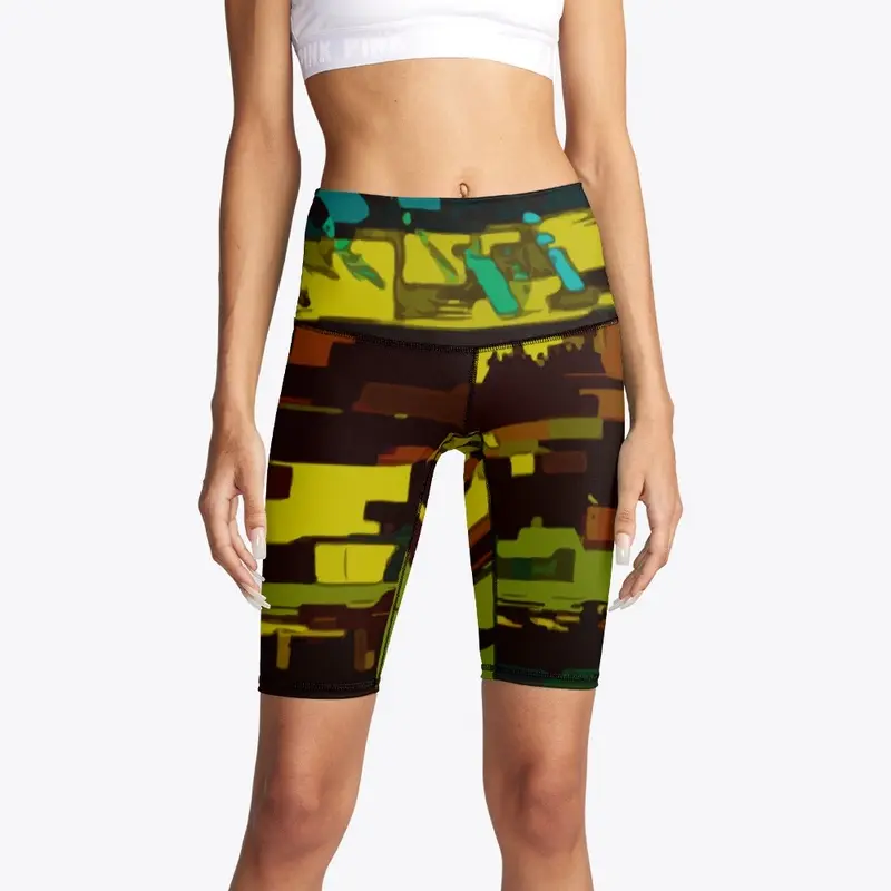 Camo Colors Abstract Pattern 