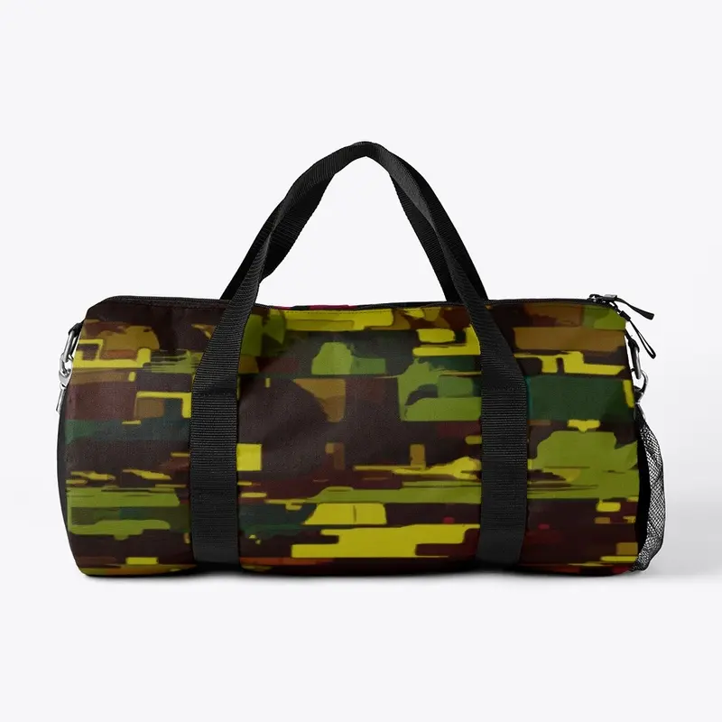 Camo Colors Abstract Pattern 