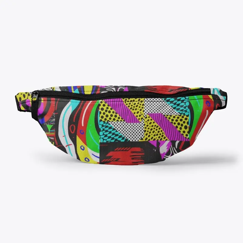 Multicolor Geometric Abstract Pattern 