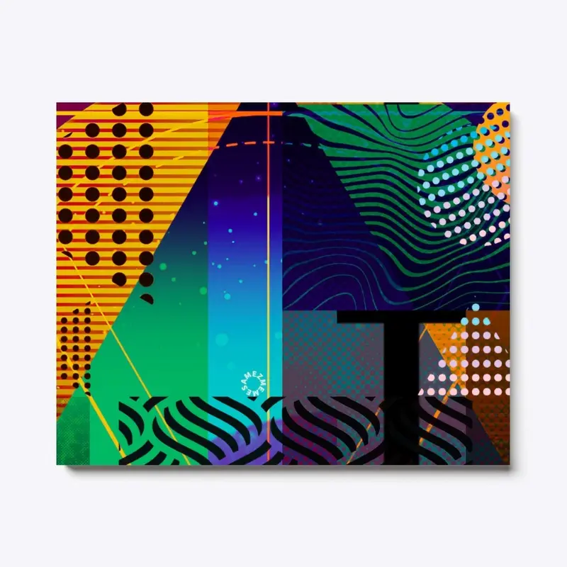 Multi Color Geometric 