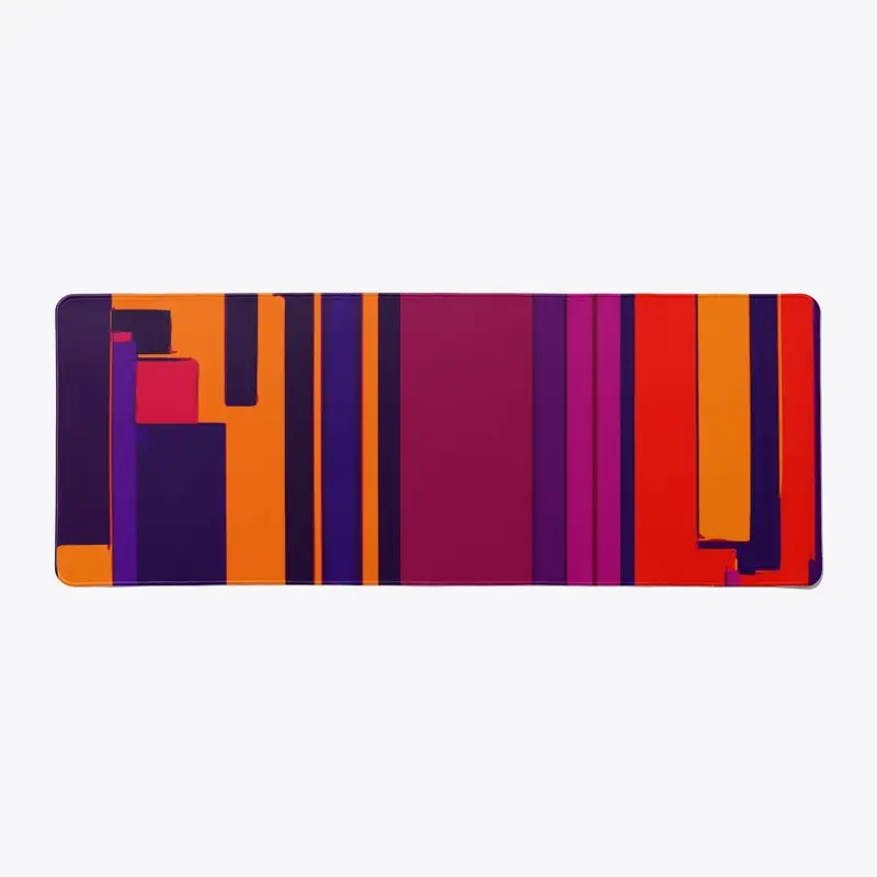 Multicolor Abstract Stripe Pattern  