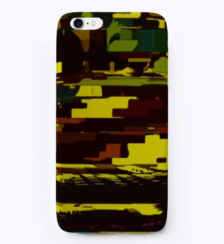 Camo Colors Abstract Pattern 