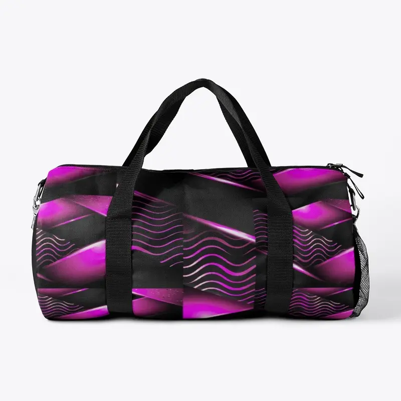 Pink Black Abstract Pattern