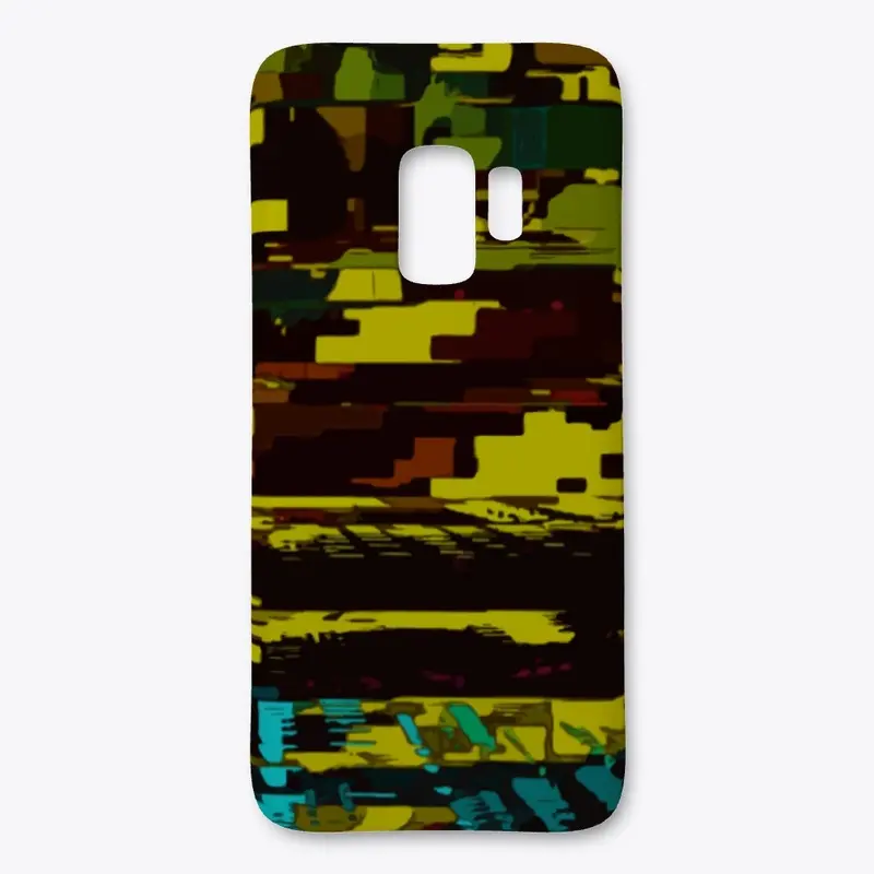 Camo Colors Abstract Pattern 